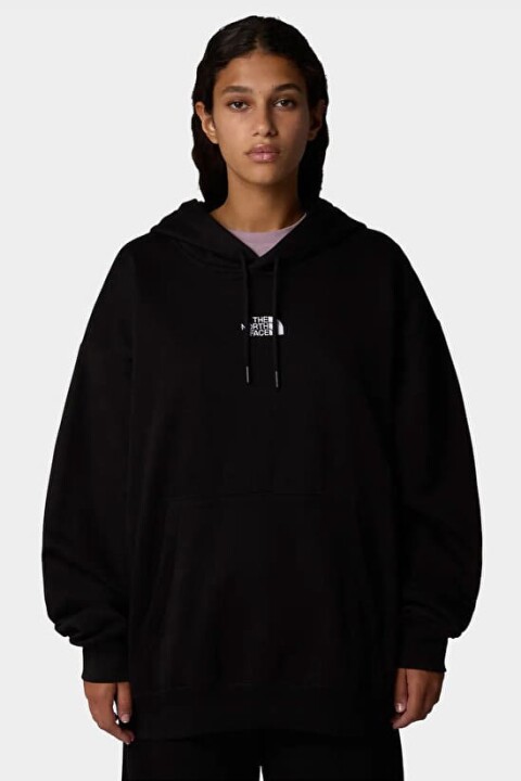 Kadın Essential Kapüşonlu Sweatshirt - Siyah - The North Face