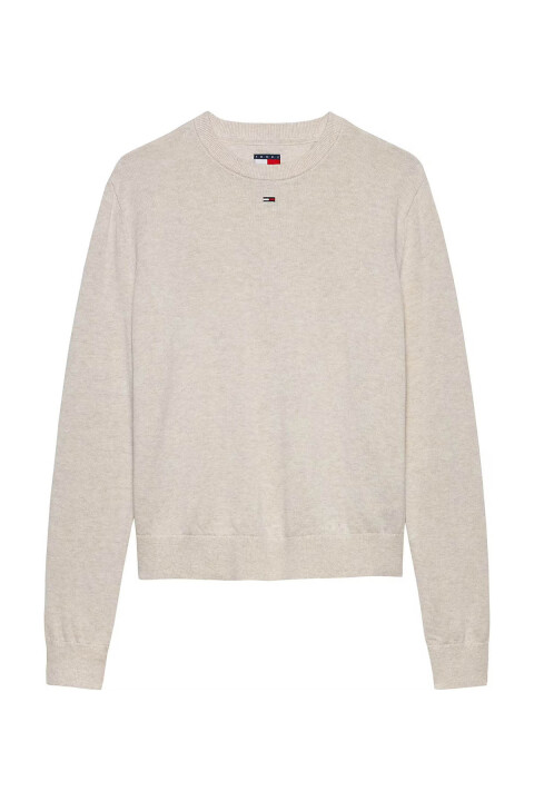 Kadın Essential Triko Kazak - Bej 