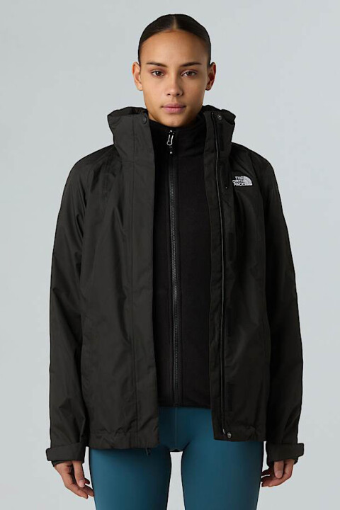 Kadın Evolve II Triclimate® 3'ü 1 Arada Mont - Siyah - The North Face