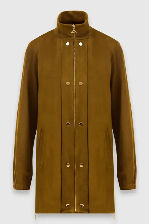 Kadın Fermuarlı Cep Detaylı Basen Altı Kap - Yeşil - Seçil