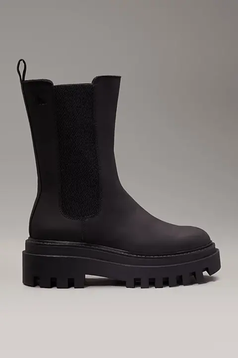 Kadın Platform Chelsea Bot - Siyah 