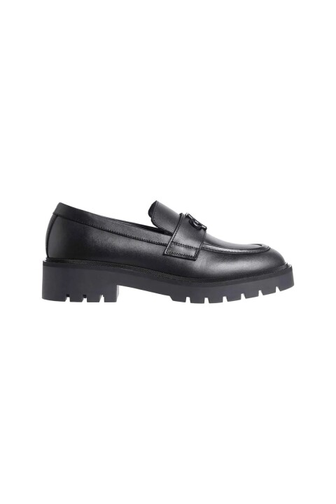 Kadın Flatform Hw Mg Lth Derss Shoes - Siyah - Calvin Klein