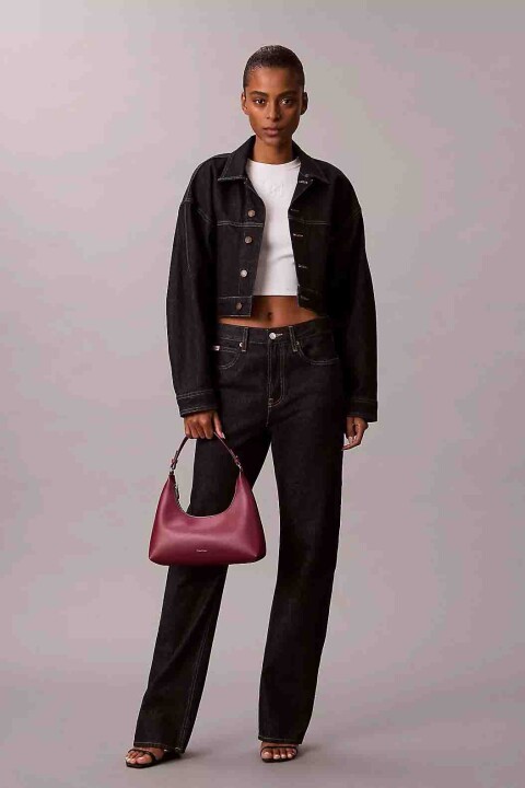 Kadın Foil Logo Conv Shoulder Omuz Çantası - Pembe - Calvin Klein