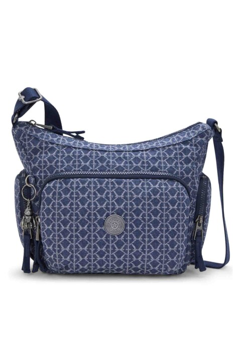 Kadın Gabb S Denim Love Çanta - Lacivert - Kipling