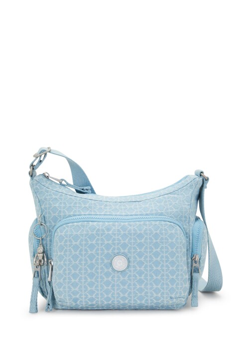 Kadın Gabb S Denim Love Çanta - Mavi - Kipling