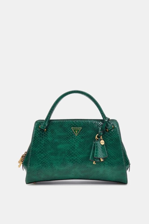 Kadın Georgina Python El Çantası - Yeşil 