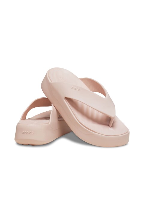 Kadın Getaway Platform Flip Terlik - Pudra - Crocs