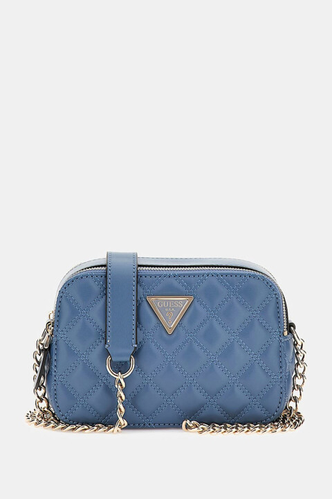 Kadın Gıully Kapitone Çapraz Çanta - Mavi 