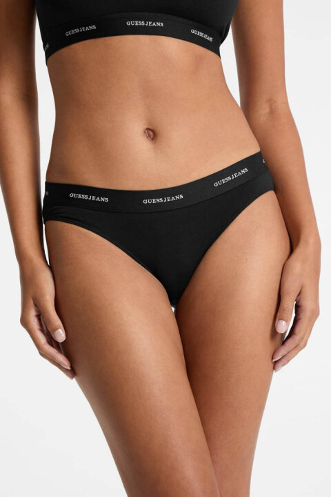 Kadın Gj Brazilya Slip - Siyah - Guess