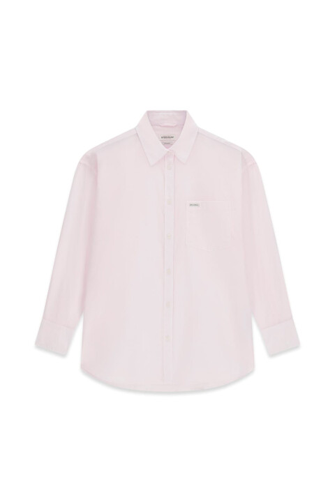 Kadın GJ Regular Fit Gömlek - Pudra Pembe 