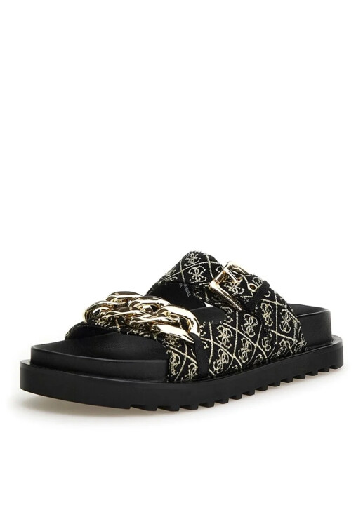 Kadın Guess Fl6Fatfal03 Terlik - Siyah - Guess