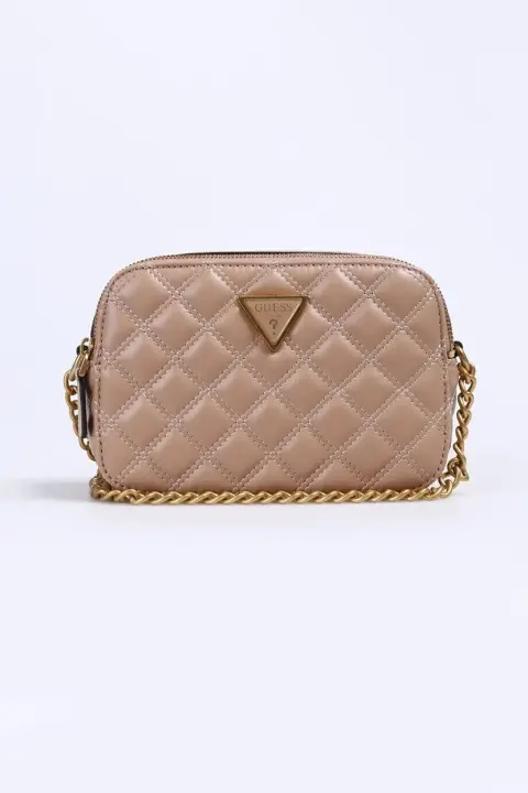 Kadın Guess Gıully Camera Bag El Çantası - Bej 