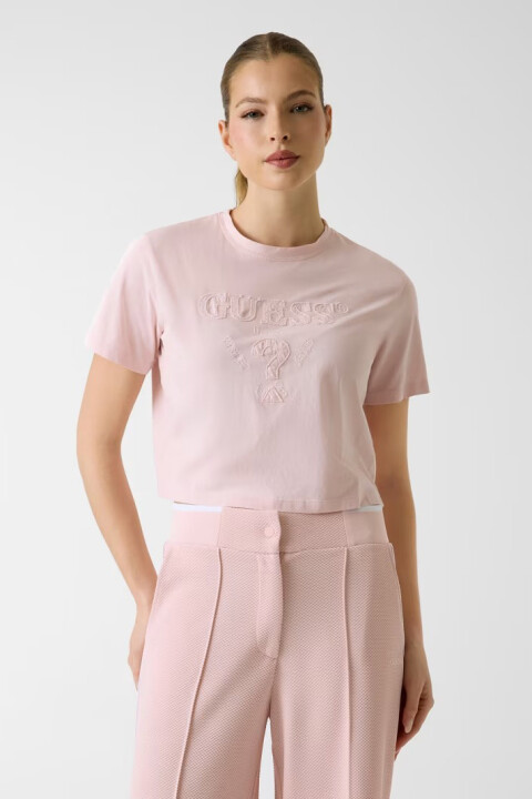Kadın Habi Aktif T-Shirt - Pembe 
