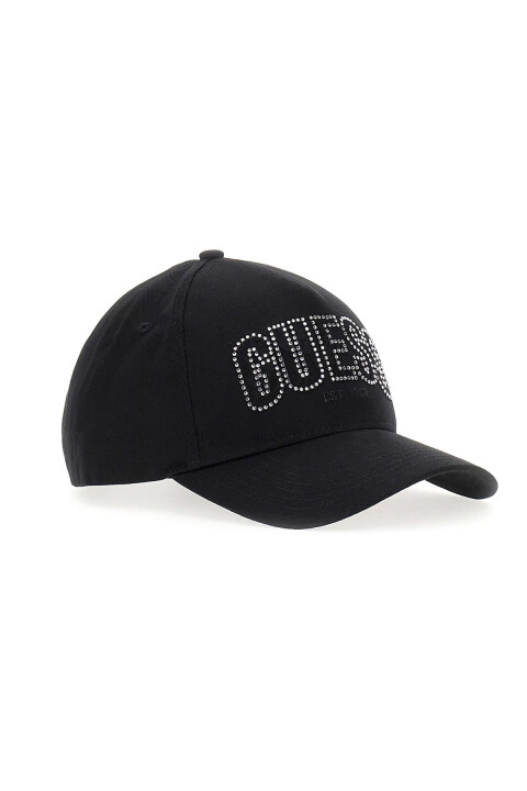 Kadın Ines Cotton Şapka - Siyah - Guess