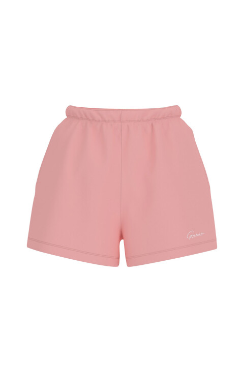 Kadın İris Jersey Kısa Şort - Pembe - Guess