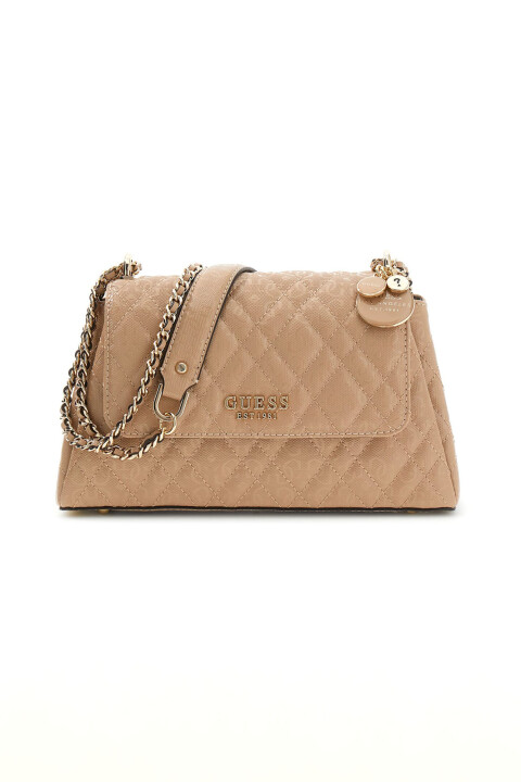 Kadın Isemay Omuz Çantası - Koyu Bej 