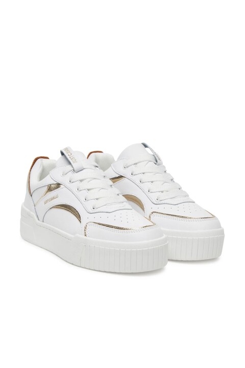 Kadın Jc Sneaker - Beyaz/Altın 