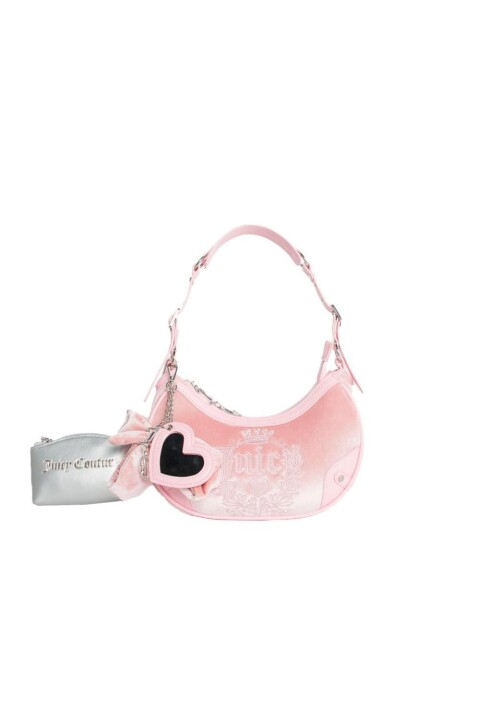 Kadın Juicy Omuz Çantası - Açık Pembe - Juicy Couture