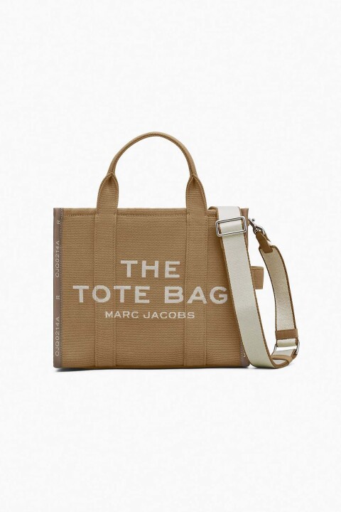 Kadın Kanvas Dokulu Omuz ve El Çantası - Camel - Marc Jacobs