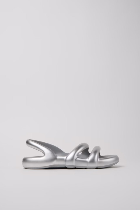 Kadın Kobarah Flat Sandalet - Gri 