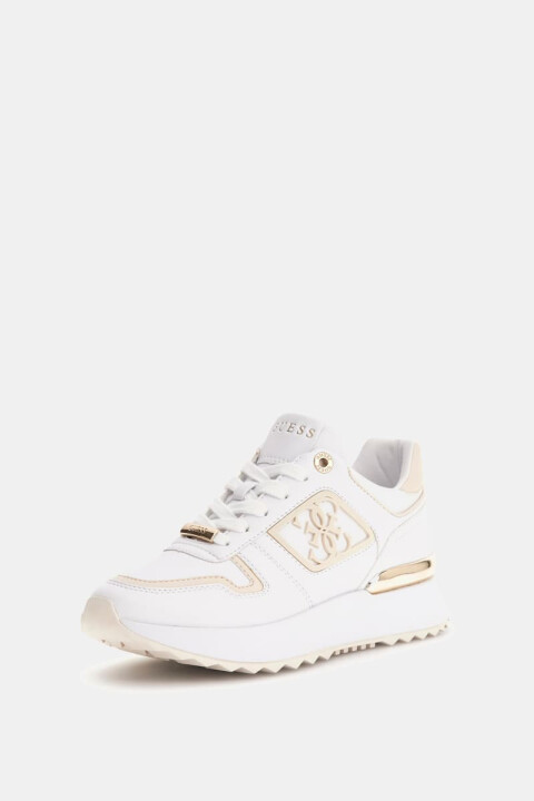 Kadın Koyaa 4G Peony Logo Running Sneaker - Krem 