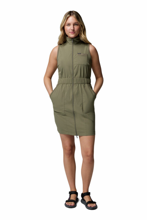 Kadın Leslie Falls II Elbise - Taş Yeşili - Columbia