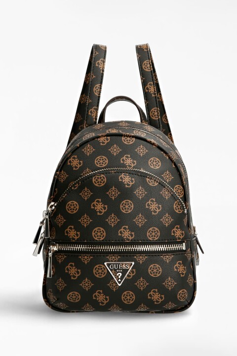 Kadın Manhattan Sırt Çantası - Koyu Kahve - Guess