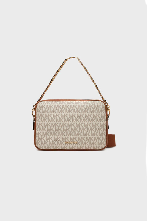 Kadın Md Dblzp Chn Camera Xbody Çapraz Askılı Çanta - Krem - Michael Kors