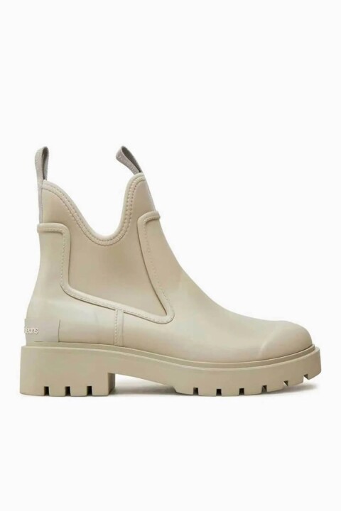 Kadın Mıd Chelsea Rainboot Bot - Krem 