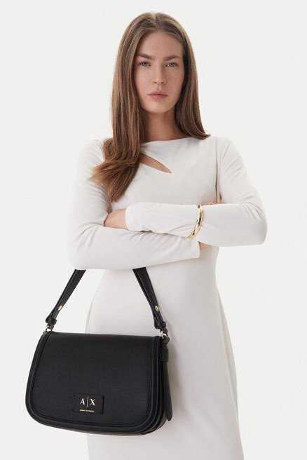 Kadın Mini Omuz Cantasi - Siyah - Armani Exchange