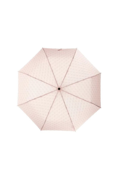 Kadın Monogram Desenli Otomatik Katlanır Şemsiye - Pembe - Guess