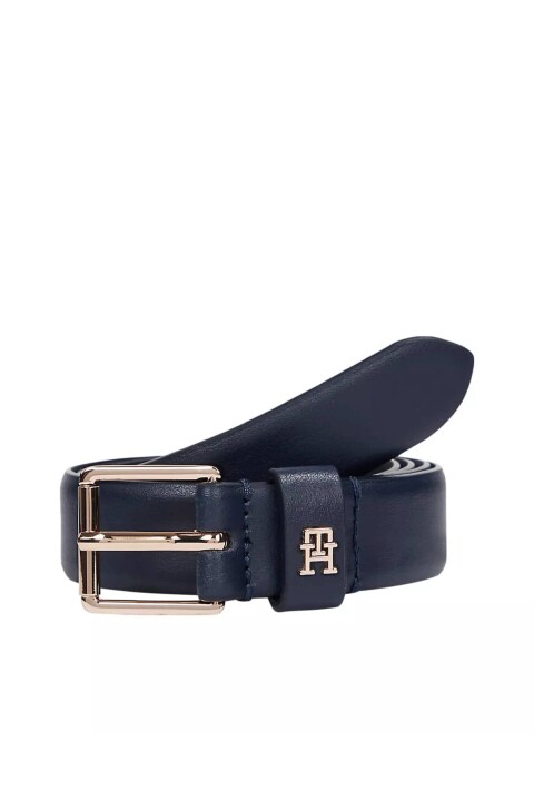 Kadın Monogram Detaylı 2.5 Kemer - Lacivert - Tommy Hilfiger