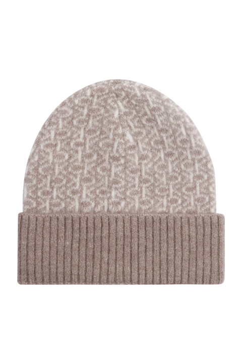 Kadın Monogram Katlanabilir Kıvrılabilir Bere - Calvin Klein