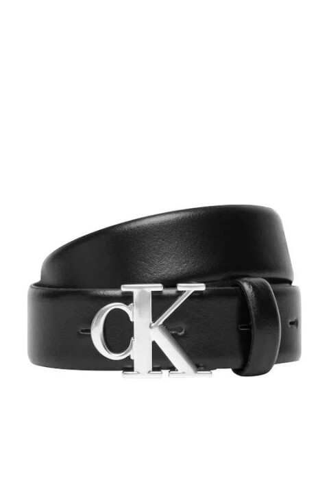 Kadın Monogram Tokalı 30 Mm Kemer - Siyah - Calvin Klein