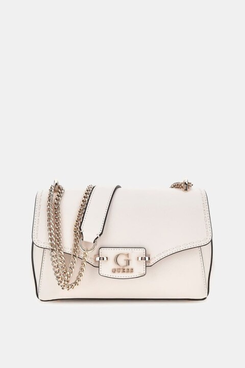 Kadın Nastra Mini Çapraz Çanta - Beyaz - Guess