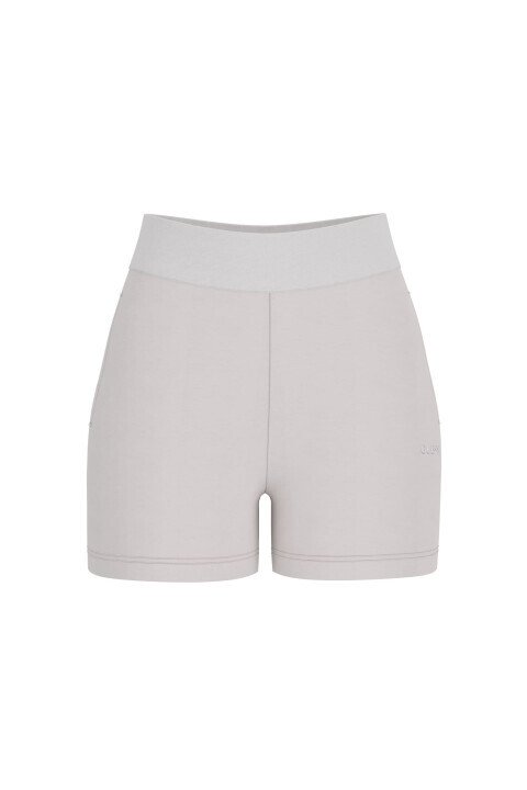 Kadın Nat Aktif Scuba Regular Fit Şort - Beyaz - Guess