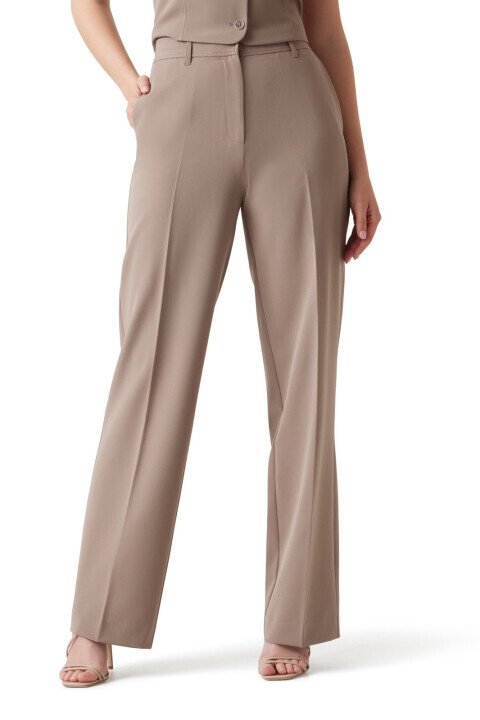 Kadın Nausica Pantolon - Kahverengi - Guess