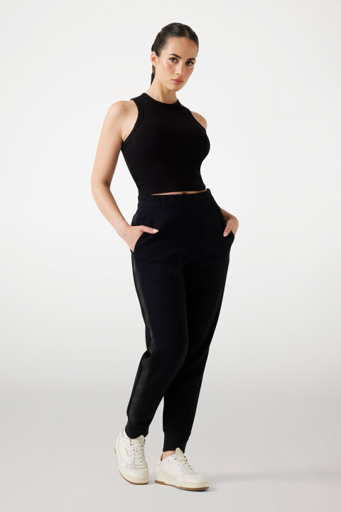 Kadın New Victoire Scuba Jogger Pantolon - Siyah 