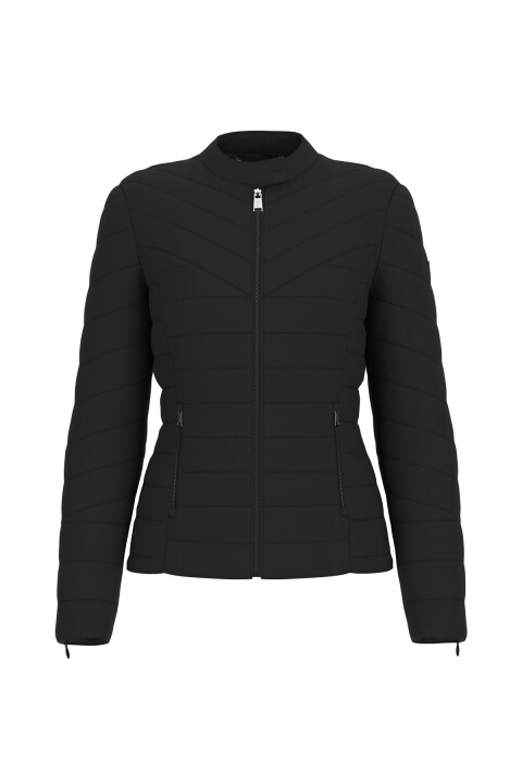 Kadın New Vona Kapitone Ceket - Siyah - Guess