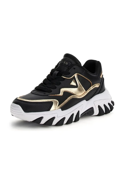 Kadın Nowah Sneaker Ayakkabı - Siyah Gold 