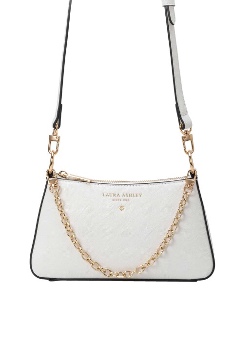 Kadın Omuz Çantası - Beyaz - LAURA ASHLEY