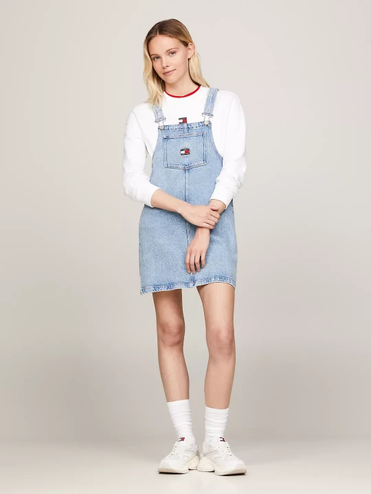 Kadın Pınafore Dress Cg4114 Salopet Elbise 