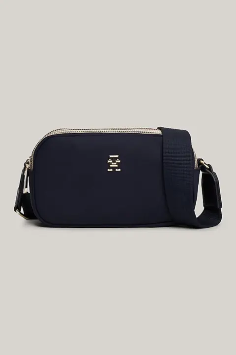 Kadın Poppy Camera Bag Omuz Çantası - Lacivert 