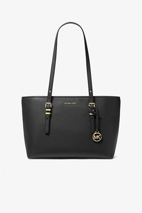 Kadın Quinn Orta Boy Tote Omuz Çantası - Siyah - Michael Kors