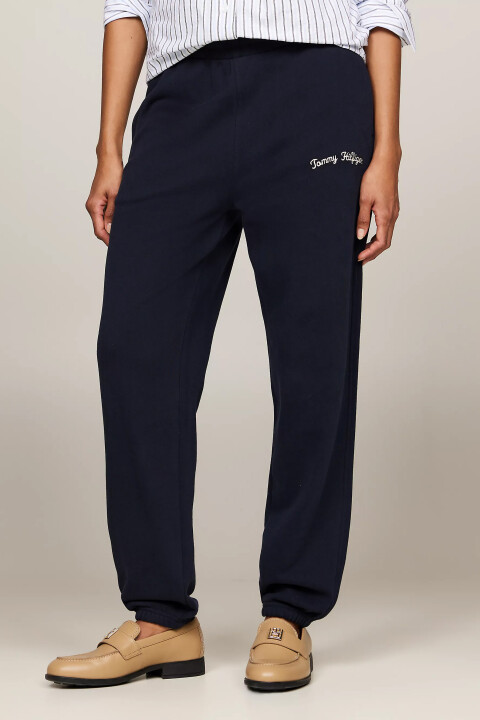 Kadın Reg Scrıpt Eşofman Altı-Lacivert 