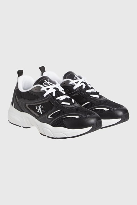 Kadın Retro Tenis Sneaker- Siyah 