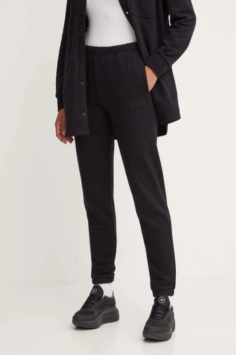 Kadın Rgıne Pamuklu Eşofman Altı - Siyah - Guess