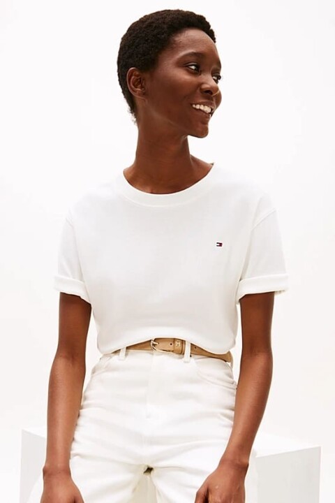 Kadın Rlx Modern Cody T-Shirt - Ekru 