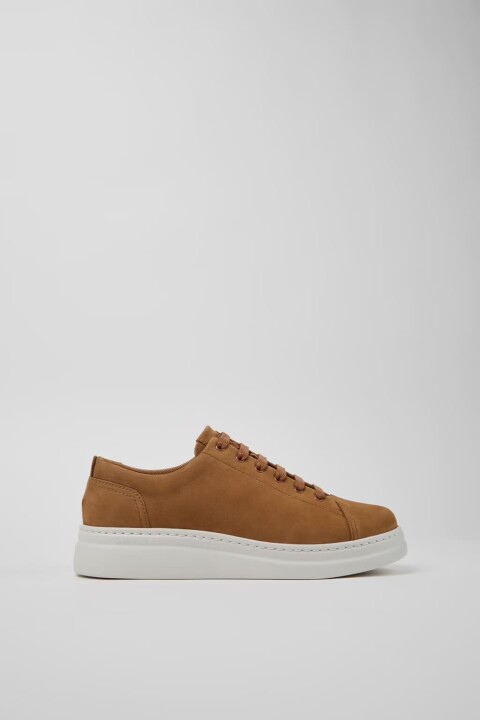 Kadın Runner Up Deri Sneakers - Kahverengi - Camper