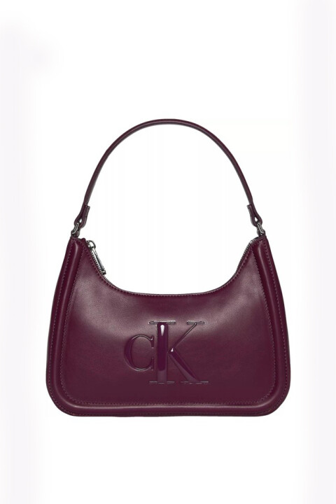 Kadın Sandı Square Shoulder Bag Omuz Çantası - Mürdüm 